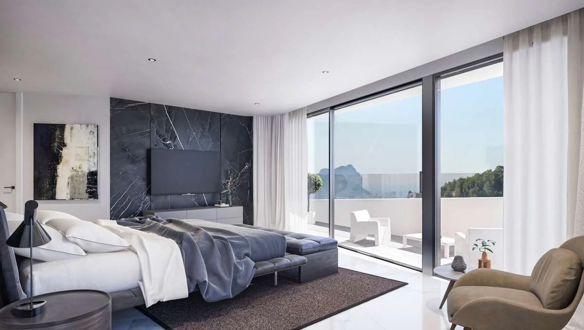 New Benissa coastal villa, four bedrooms