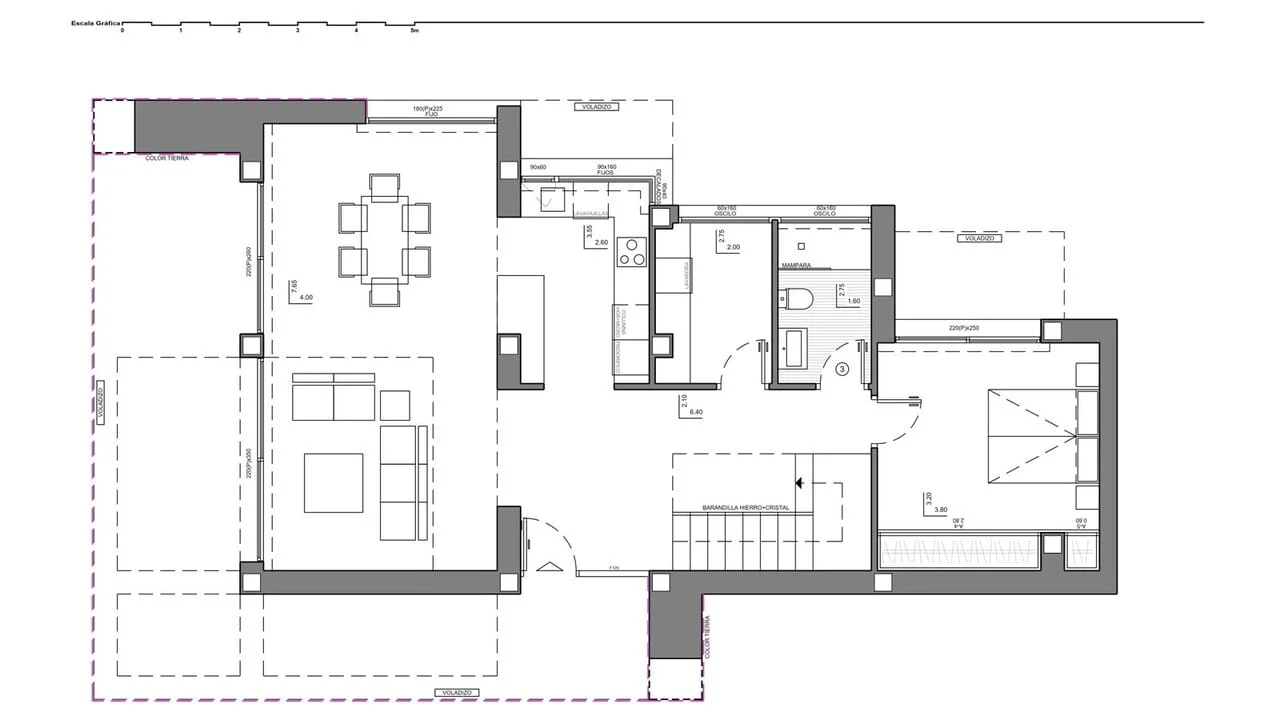 Three-bedroom villa in Benitachell