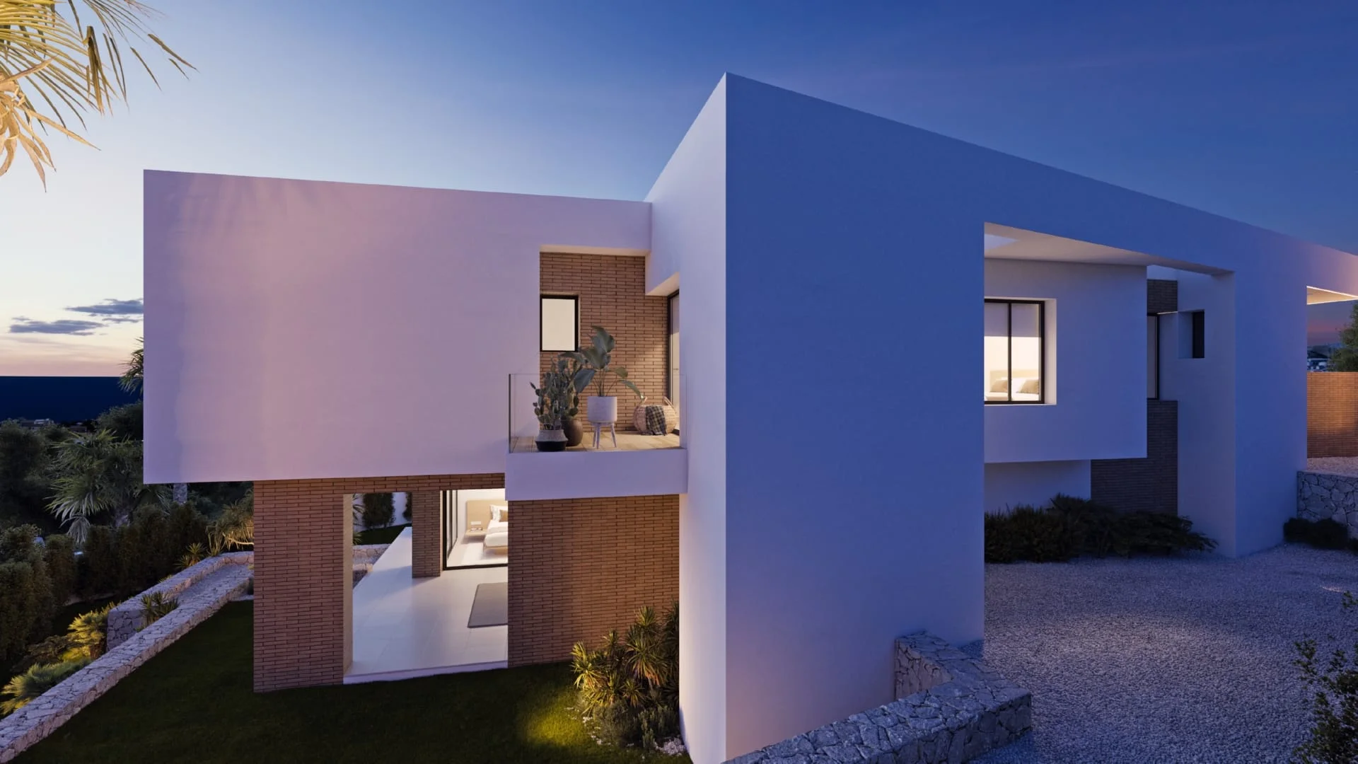 Modern sea-view villa, three bedrooms