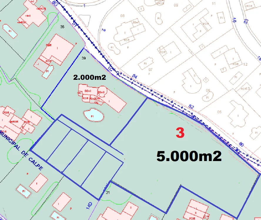 Calpe villa with 7,000 m² plot