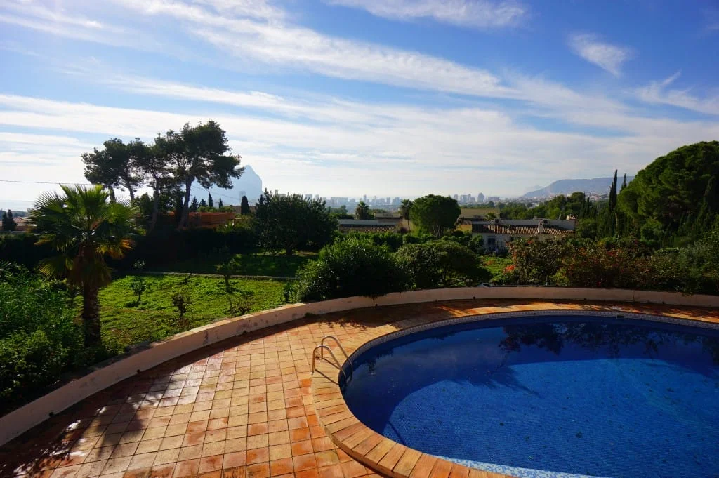 Villa amplia en Calpe, 4 dormitorios