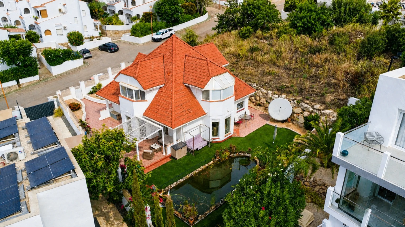 Villa ecológica cerca de Jalón, cuatro dormitorios