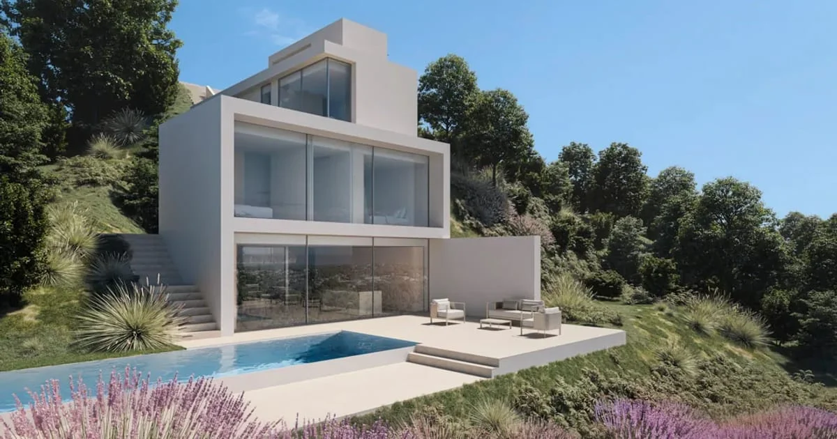 Villa de cuatro dormitorios con vistas al mar
