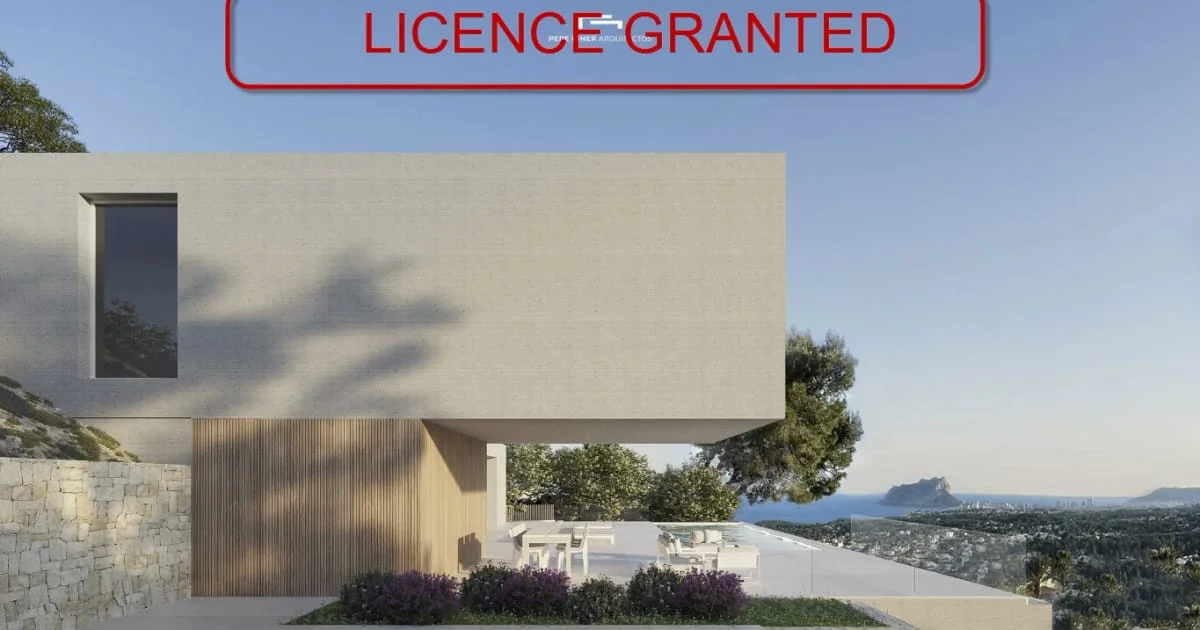 Licensed villa in Montemar, 4 bedrooms