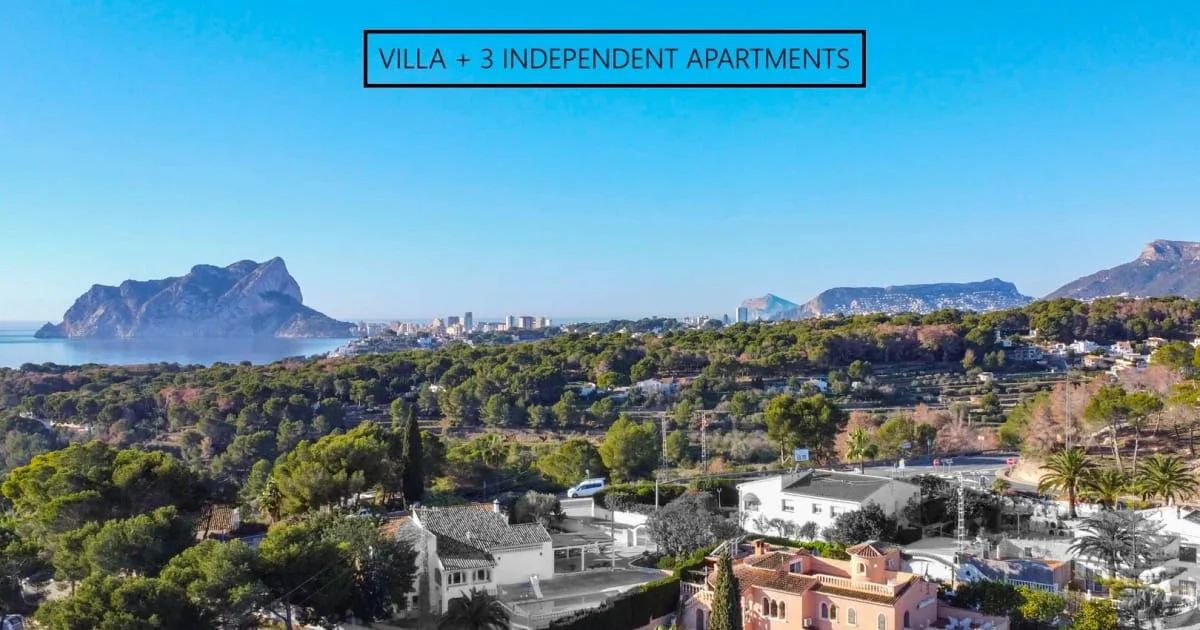 Spacious sea-view villa, 8 bedrooms