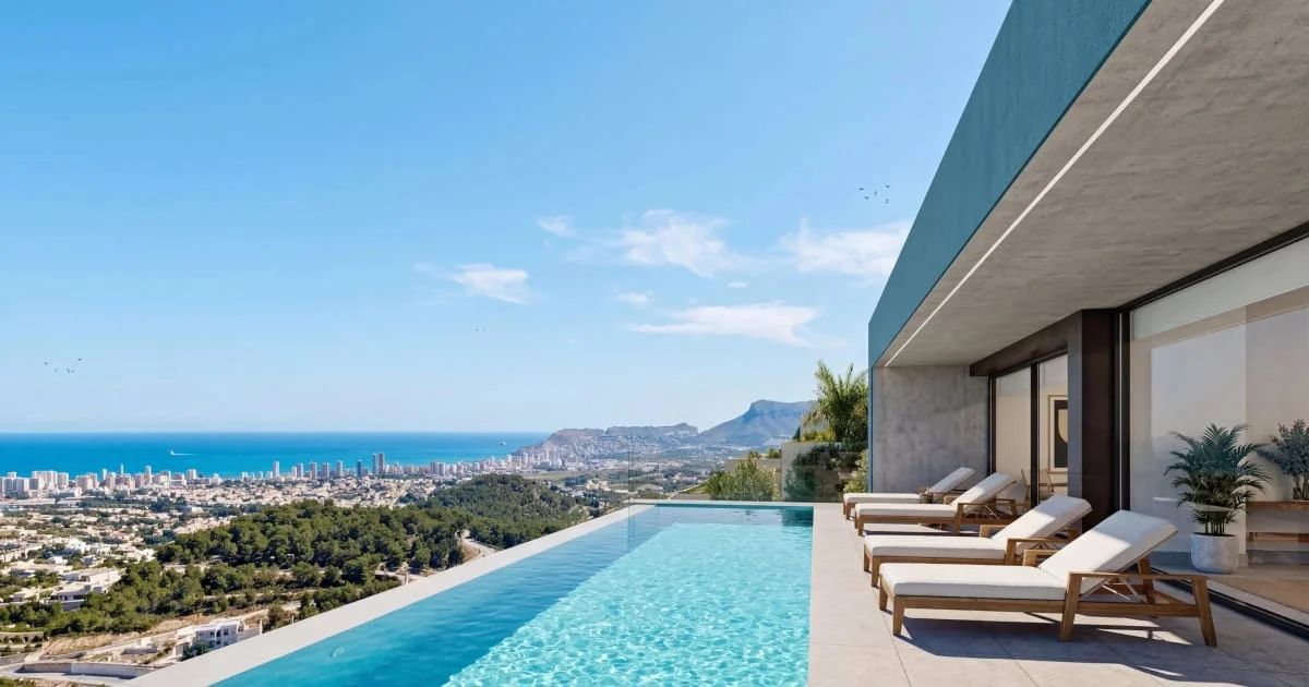 Villa contemporánea en Benissa, cuatro dormitorios