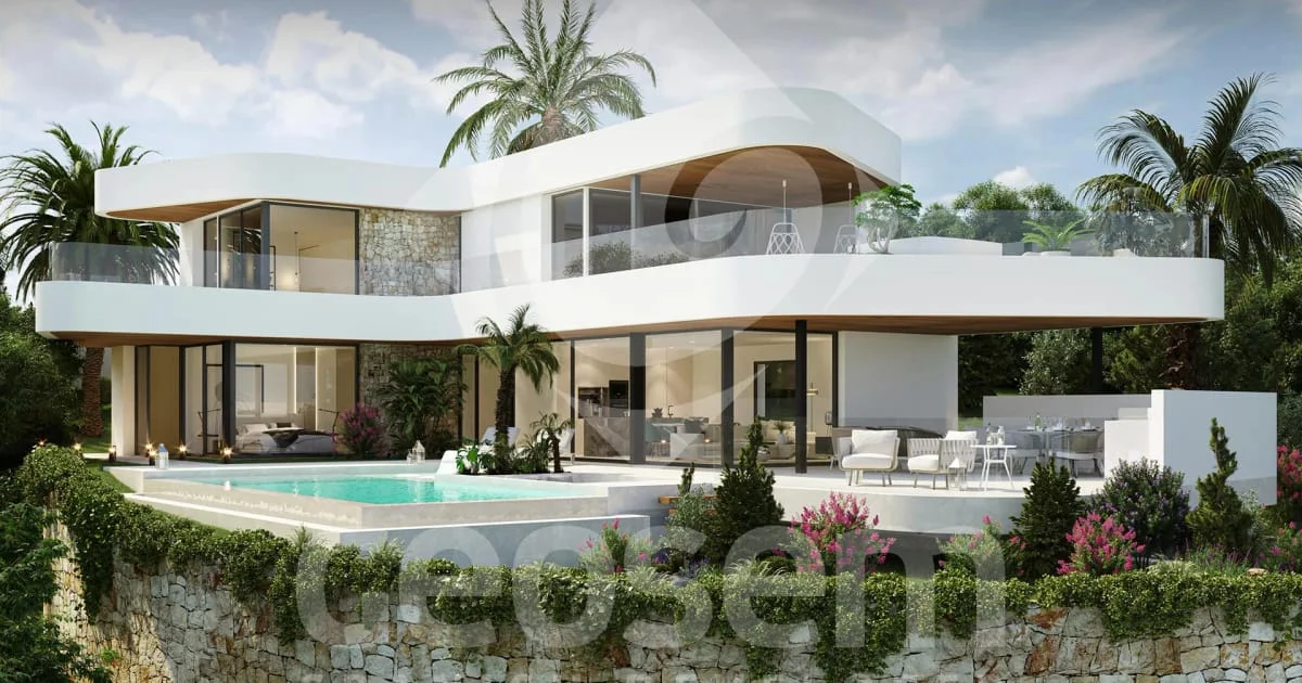 Villa con vistas al mar y cuatro suites