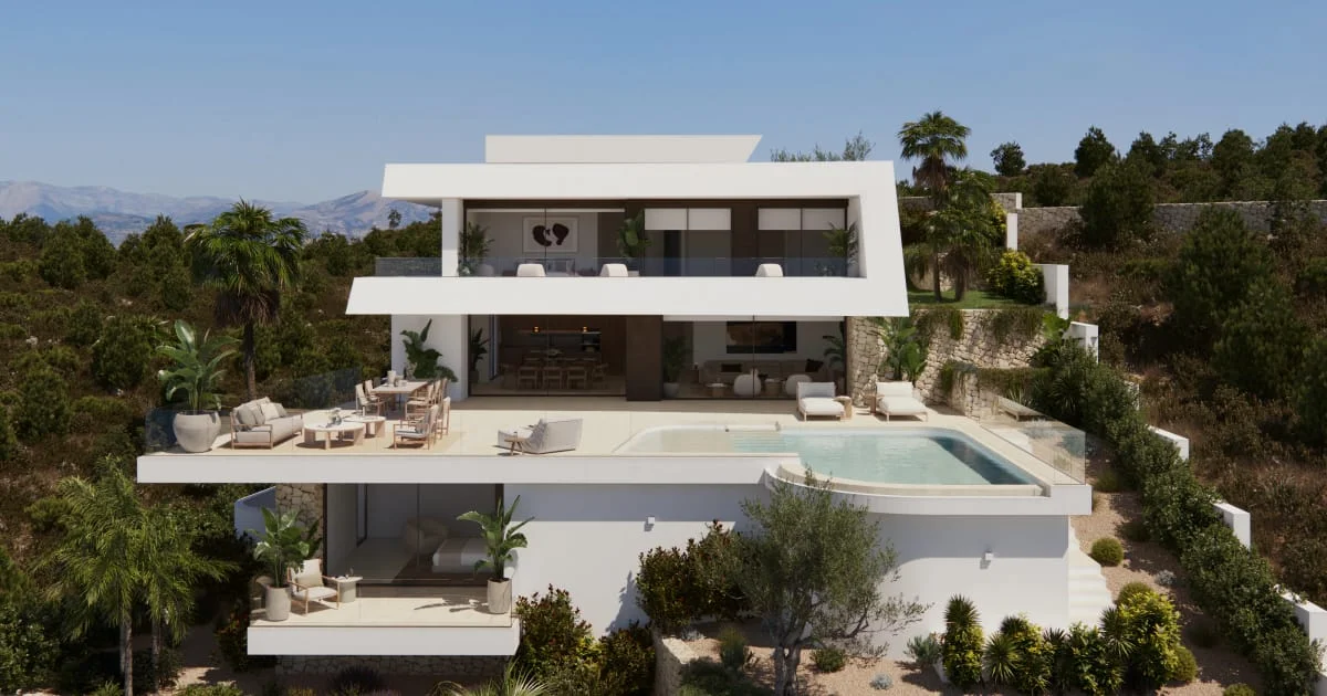 Villa de lujo con vistas al mar, 4 dormitorios