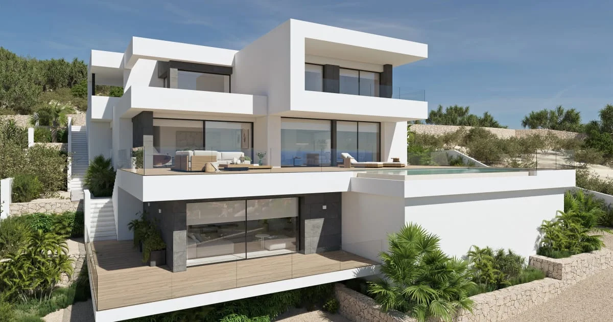 New villa in Cumbre del Sol, 3 bedrooms