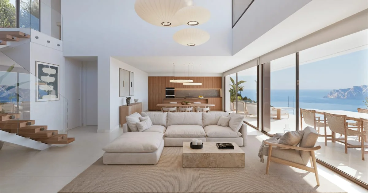 Villa contemporánea en Benitachell, 3 dormitorios
