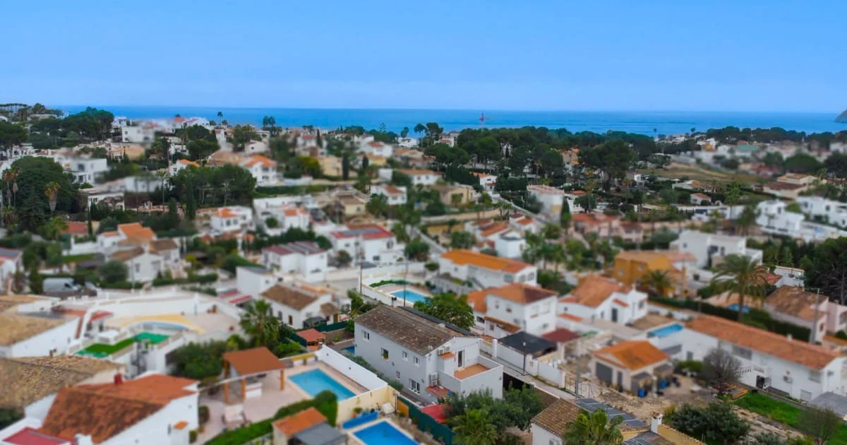 Villa orientada al sur cerca de la costa de Calpe