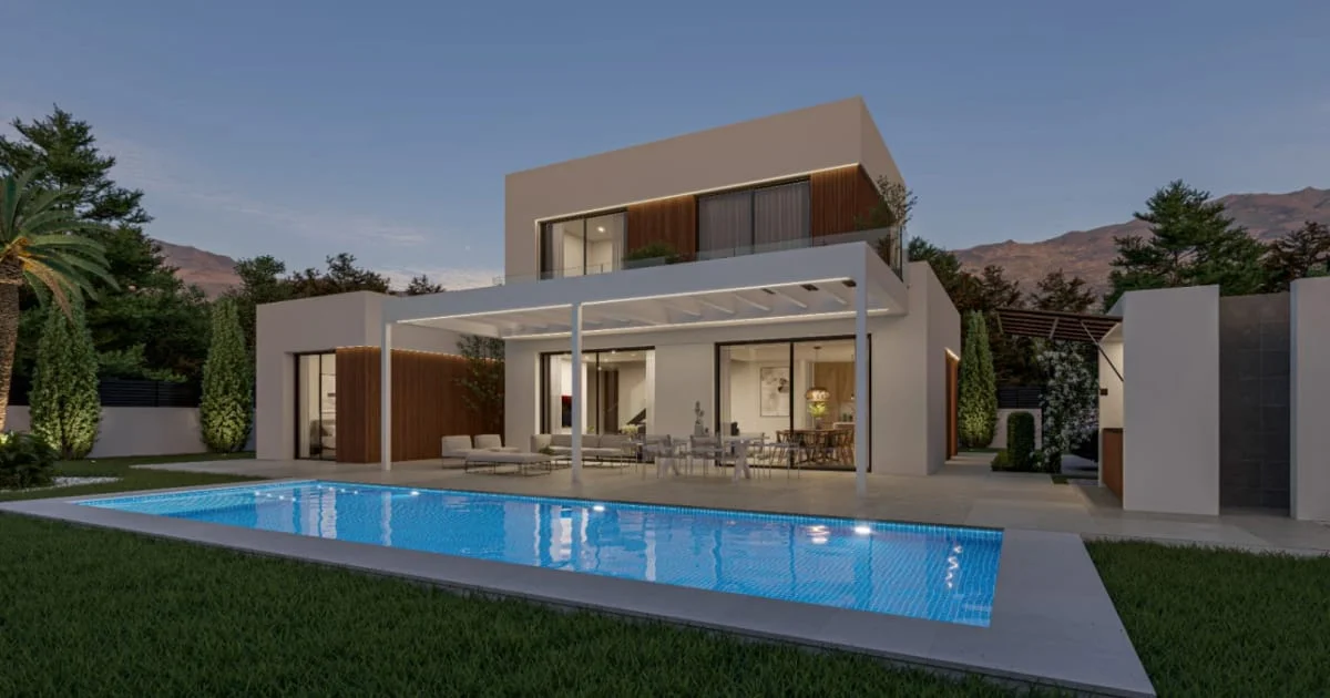 Off-plan Denia villa, four bedrooms