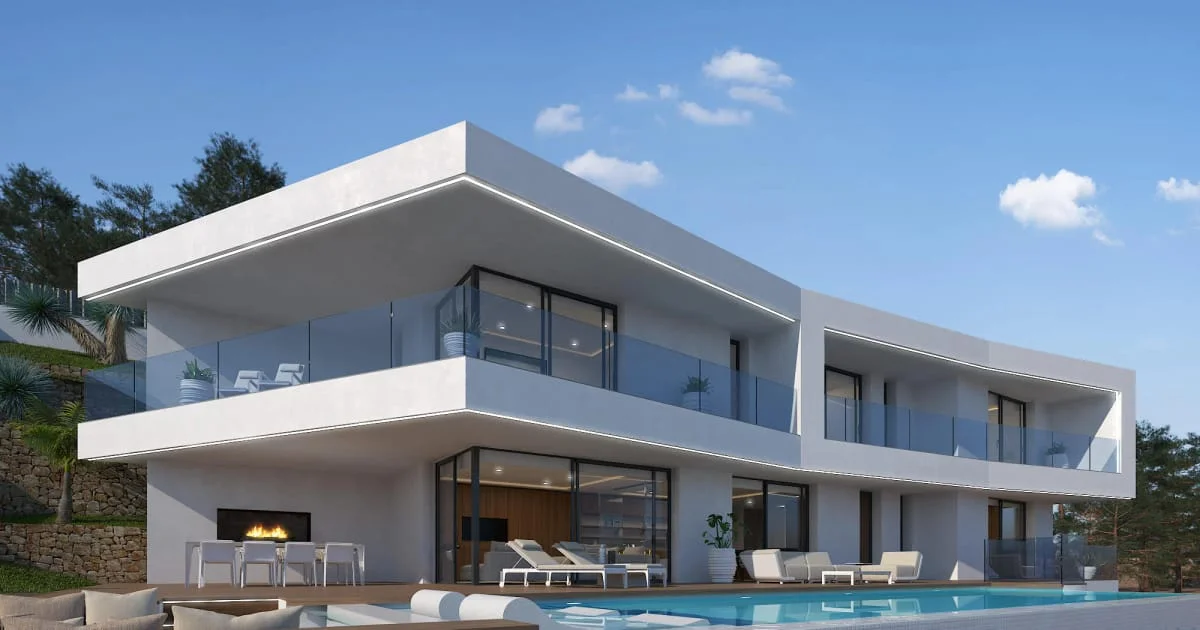 South-facing Jávea property, four bedrooms
