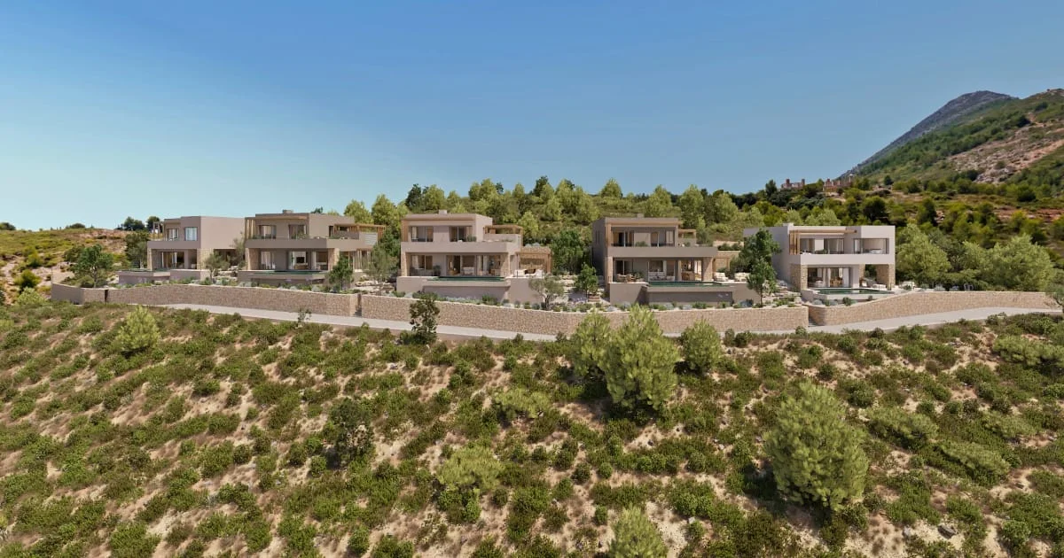 Three-bedroom villa project in Vall de Pop