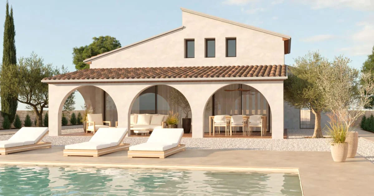 Villa de obra nueva en Moraira, 4 dormitorios