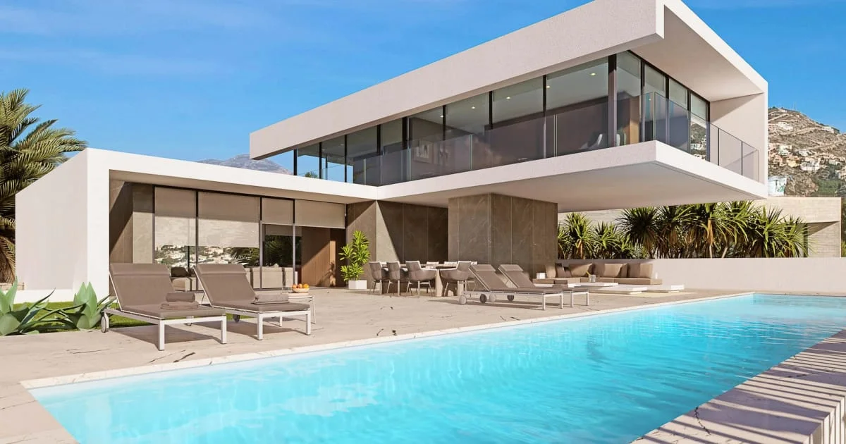 Villa de lujo en Moraira, 4 dormitorios