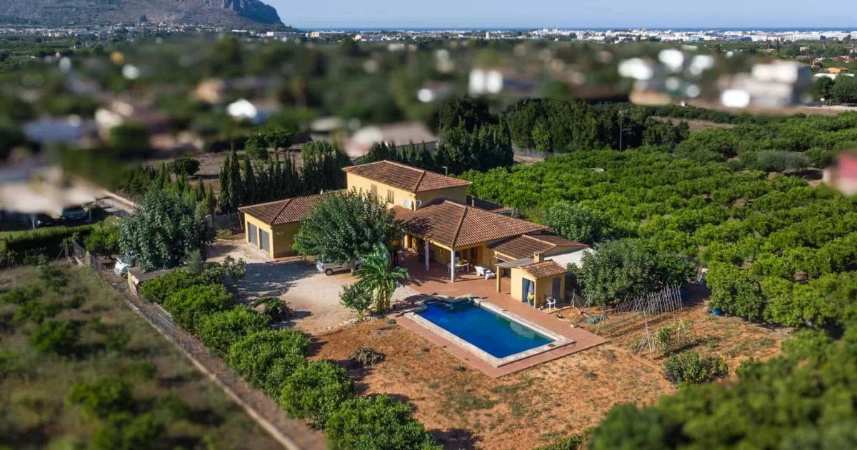 Six-bedroom chalet with private pool