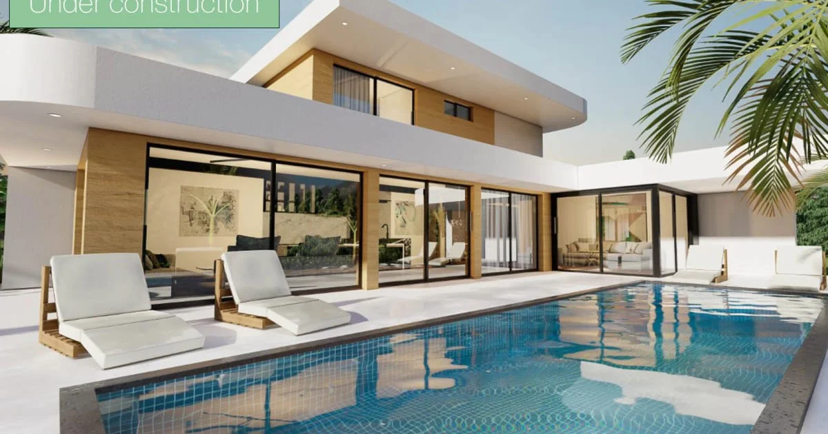 Villa contemporánea en Monte Solana