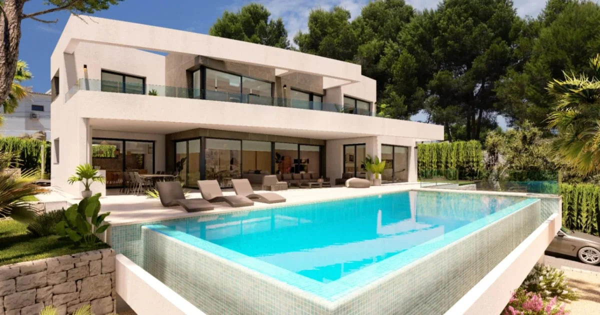 Villa de obra nueva en Pla del Mar, 4 dormitorios