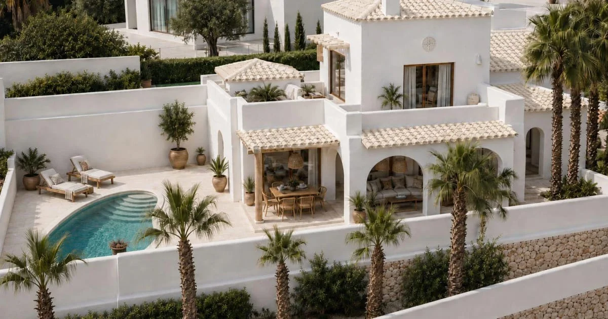 Ibiza-style villa, 3 bedrooms, La Fustera