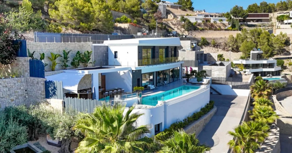 Luxury Benissa villa, five bedrooms
