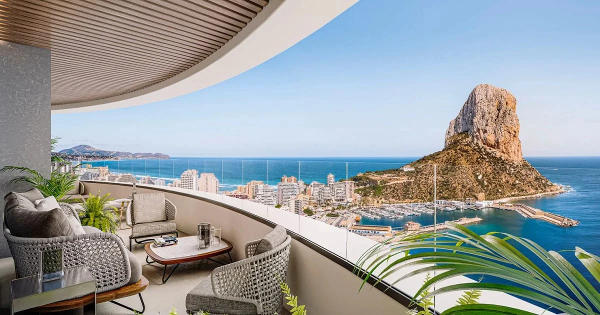 Apartamento nuevo cerca del mar en Calpe