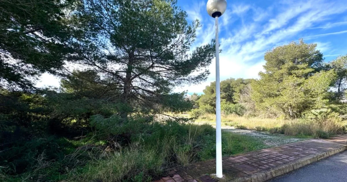 Development plot in La Cala, Jávea