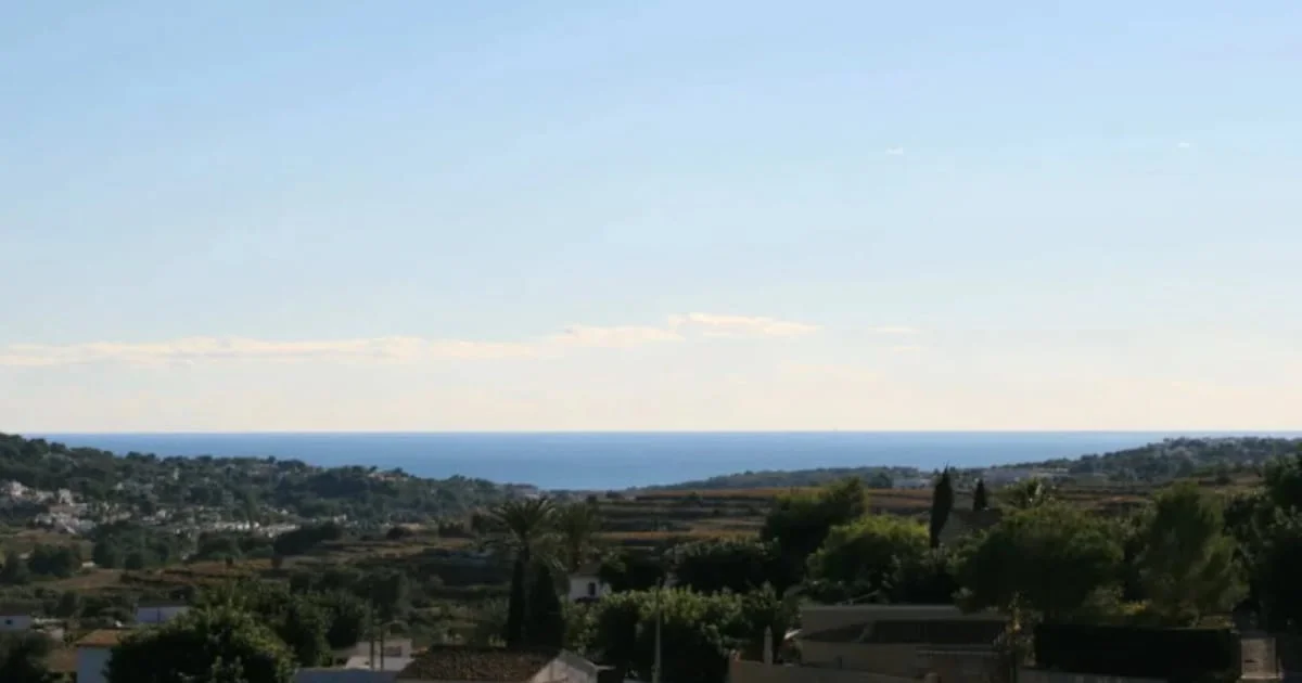 Developable Benitachell plot with sea views