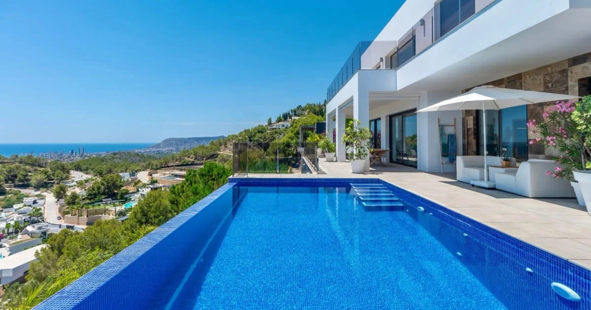 Villa con vistas al mar en Racó de Galeno, 4 dormitorios