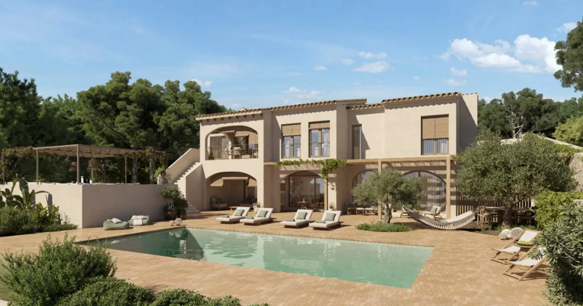 Mediterranean villa project near La Fustera