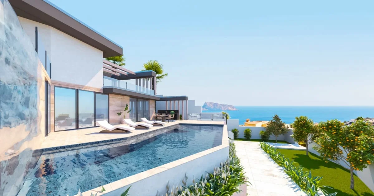 Cumbre del Sol villa, four bedrooms