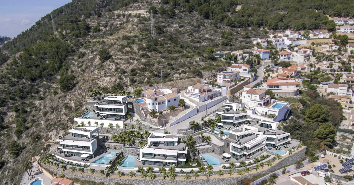 Villa nueva en Calpe, 4 dormitorios