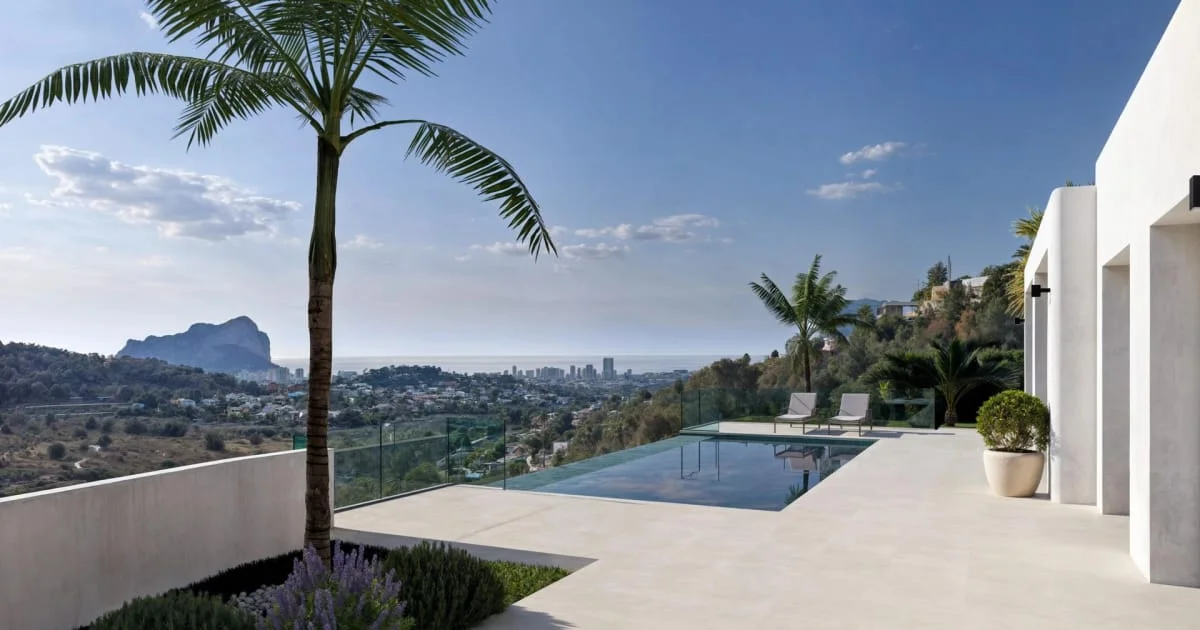 Luxury Calpe villa, four bedrooms
