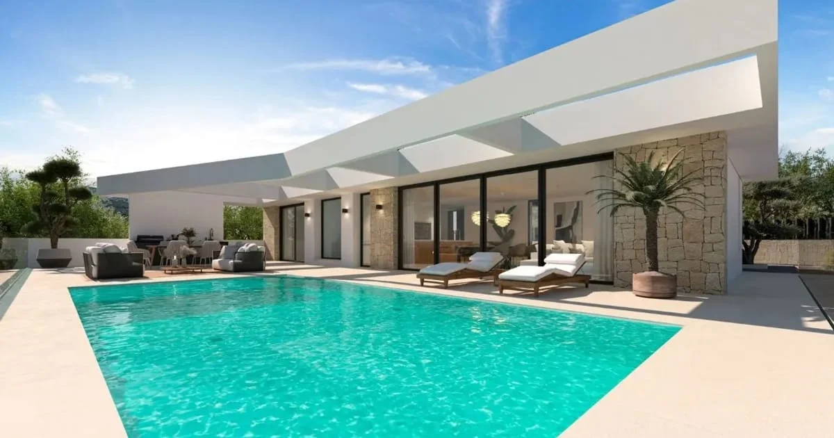Sea-view Calpe villa, 254 m²