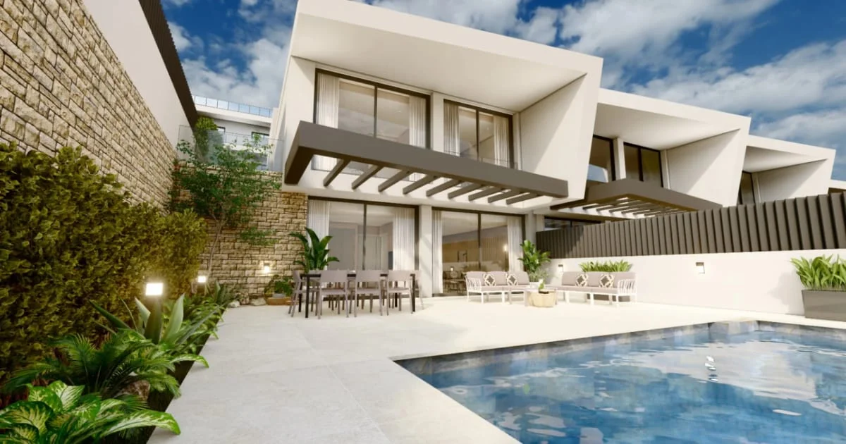 Off-plan Calpe villa with sea views