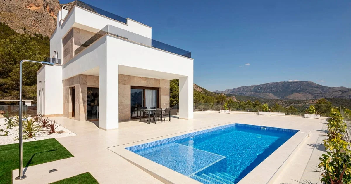 Villa nueva en Polop, 3 dormitorios