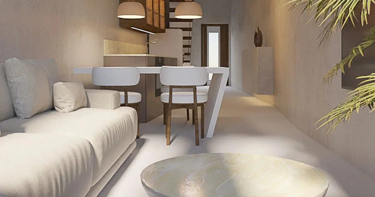 Licensed two-floor house near sea