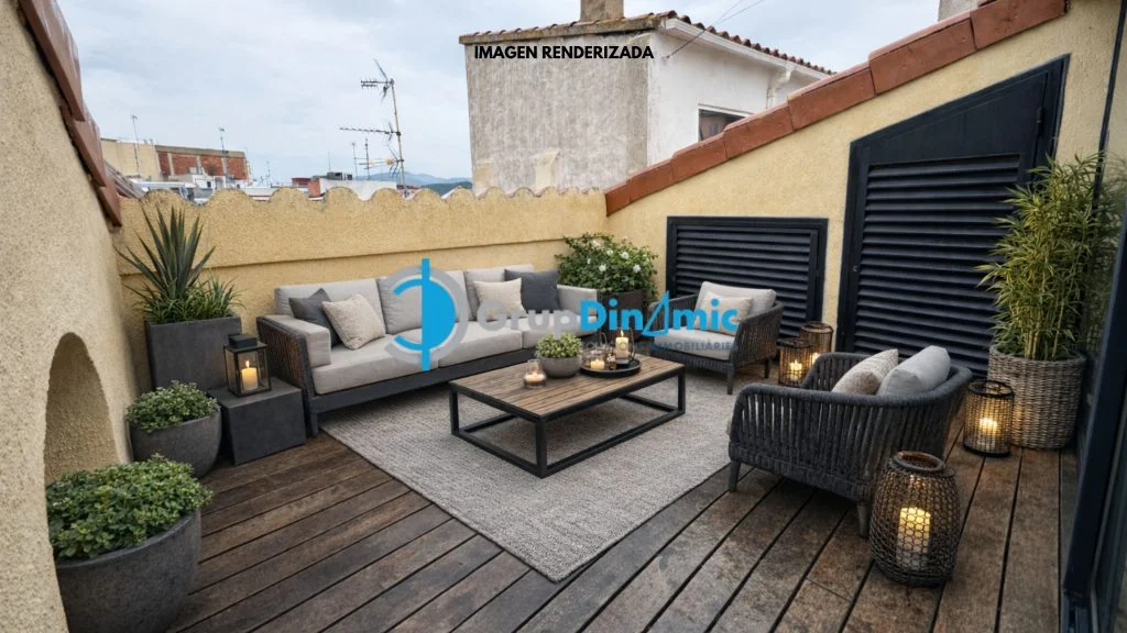 Dúplex cerca de la playa, tres habitaciones