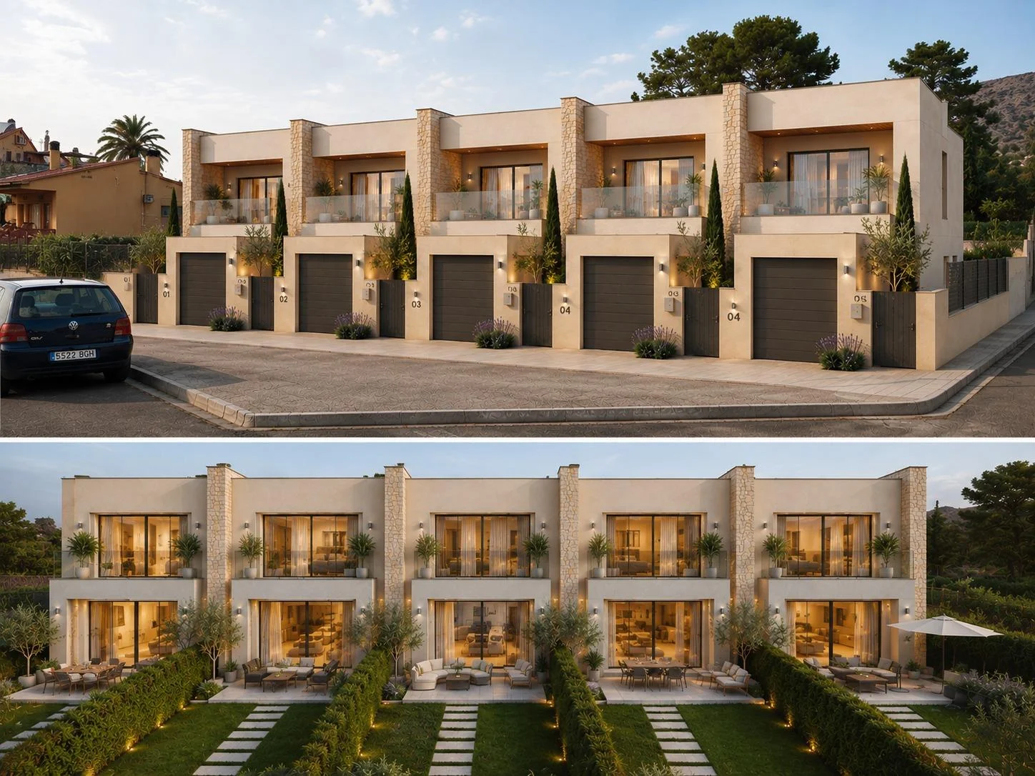 Urban plot in Costa Brava