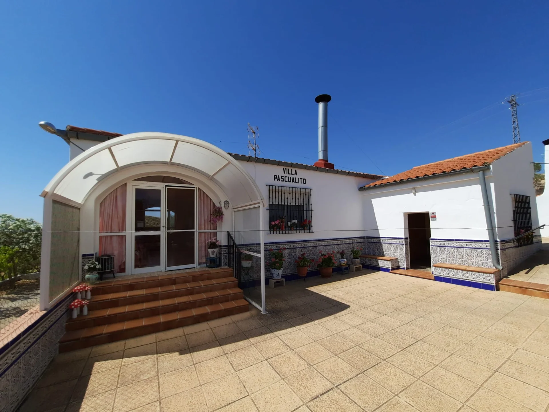Chalet rural con piscina y 3 dormitorios