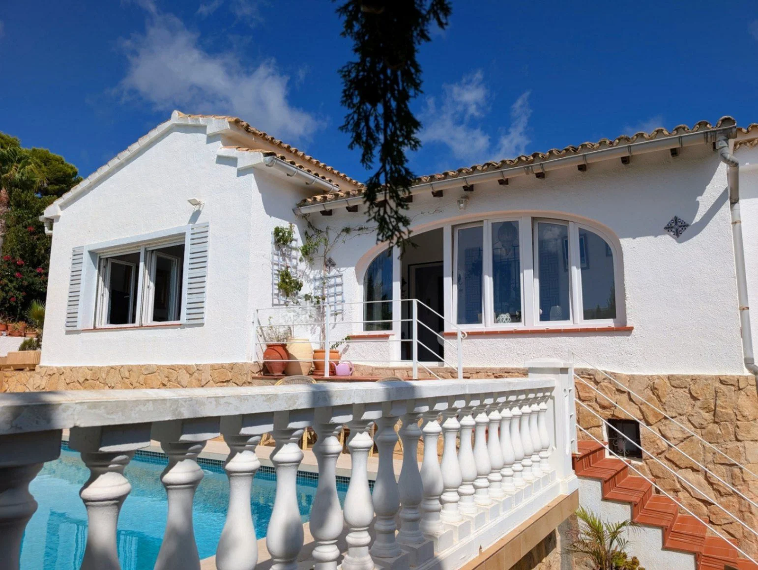 Moraira villa with pool, 3 bedrooms