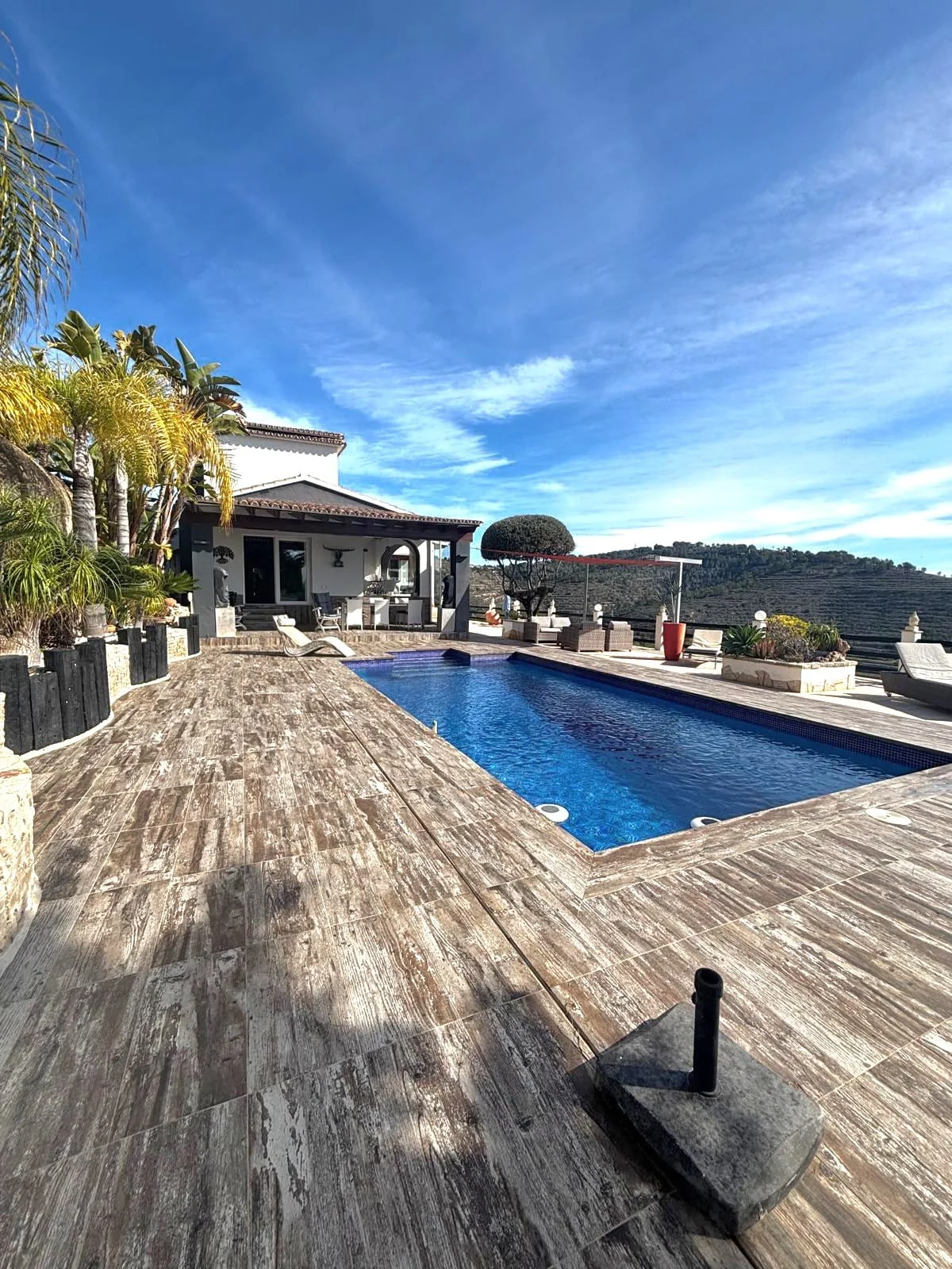 Chalet en Calpe con vistas al mar