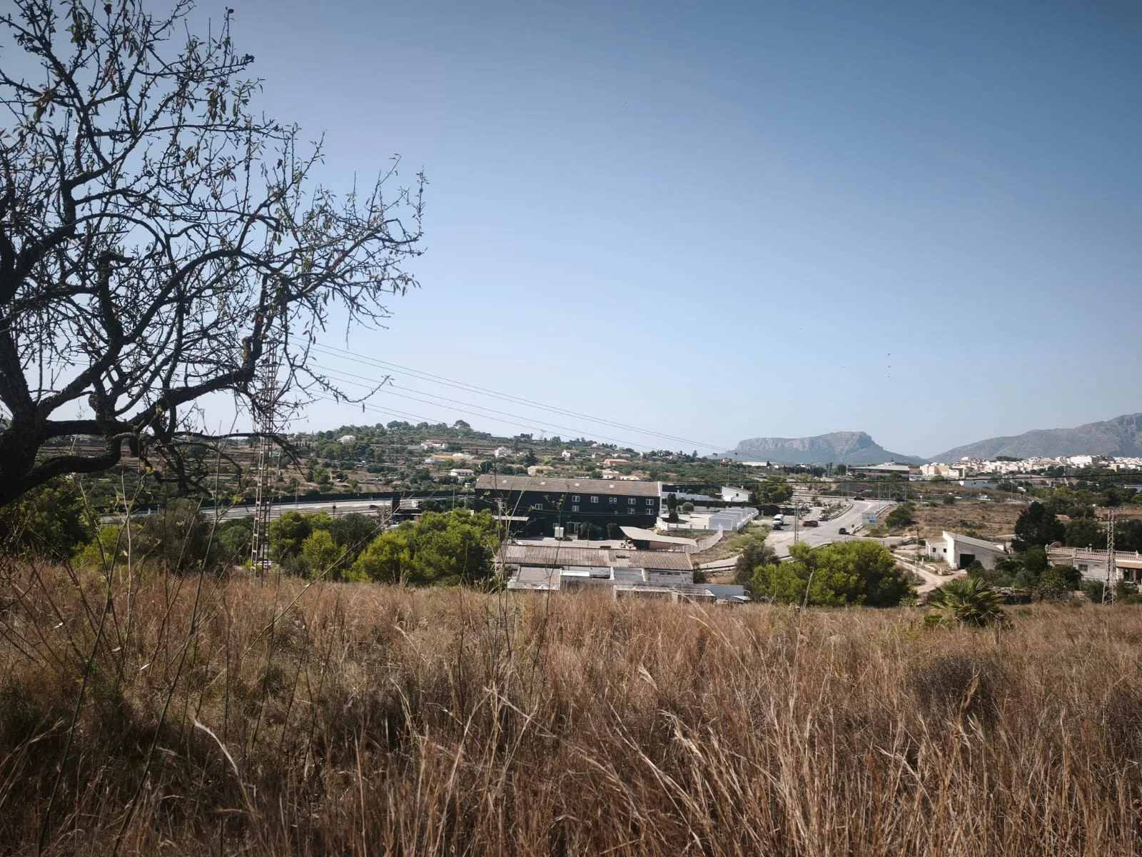 Parcela agrícola en Benissa con 2% edificable