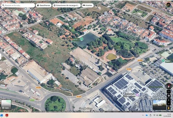Urbanizable Castellón plot, 5,500 m² buildable