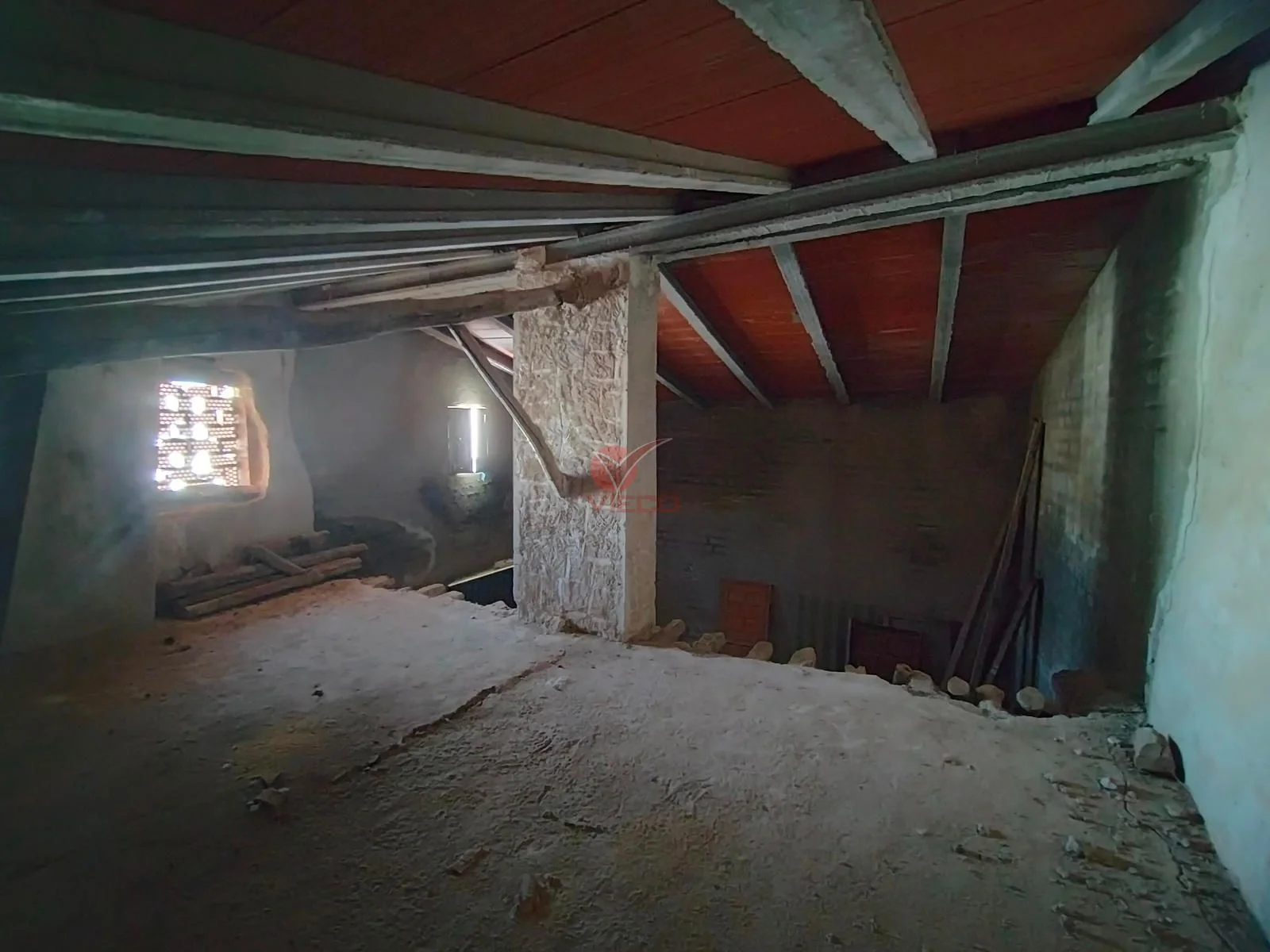 Renovation house with vehicle storage