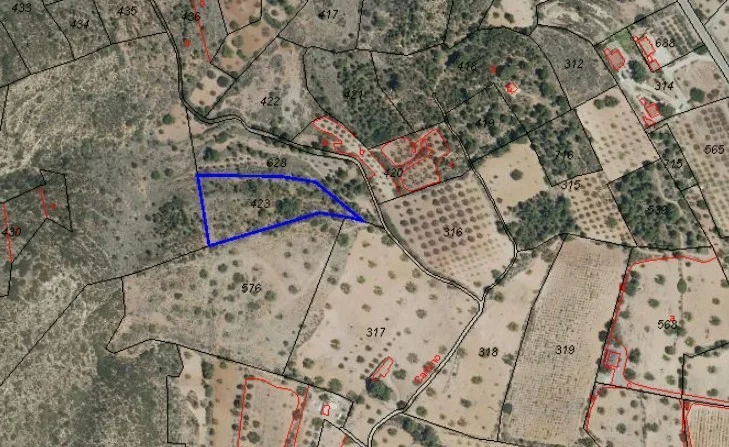 Parcela rústica en Chiva, 4.736 m²