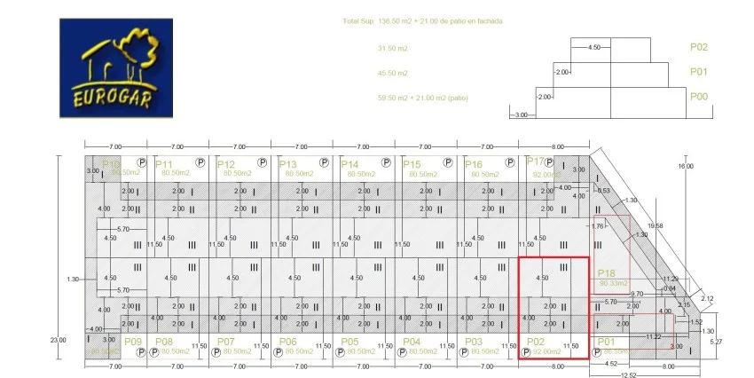 Urban plot in Chiva centre, 92 m²