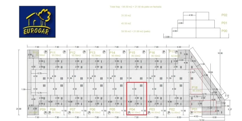 Urban plot in Chiva, 80.5 m²