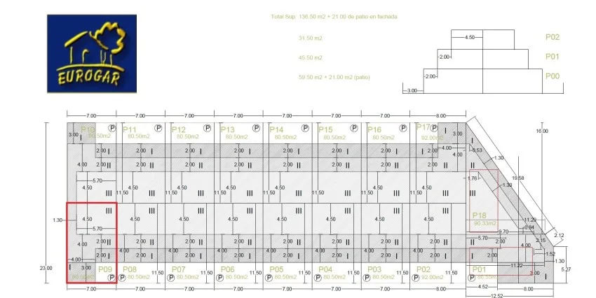 Parcela urbana en Chiva de 80 m²