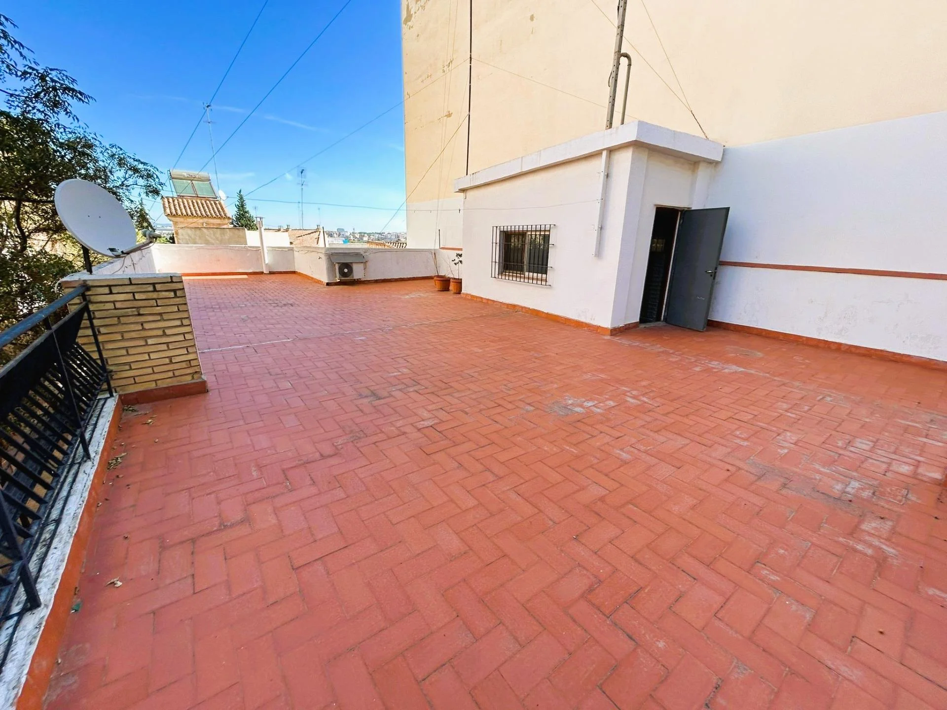 Corner house with attached commercial unit